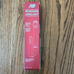 New Balance running arm light